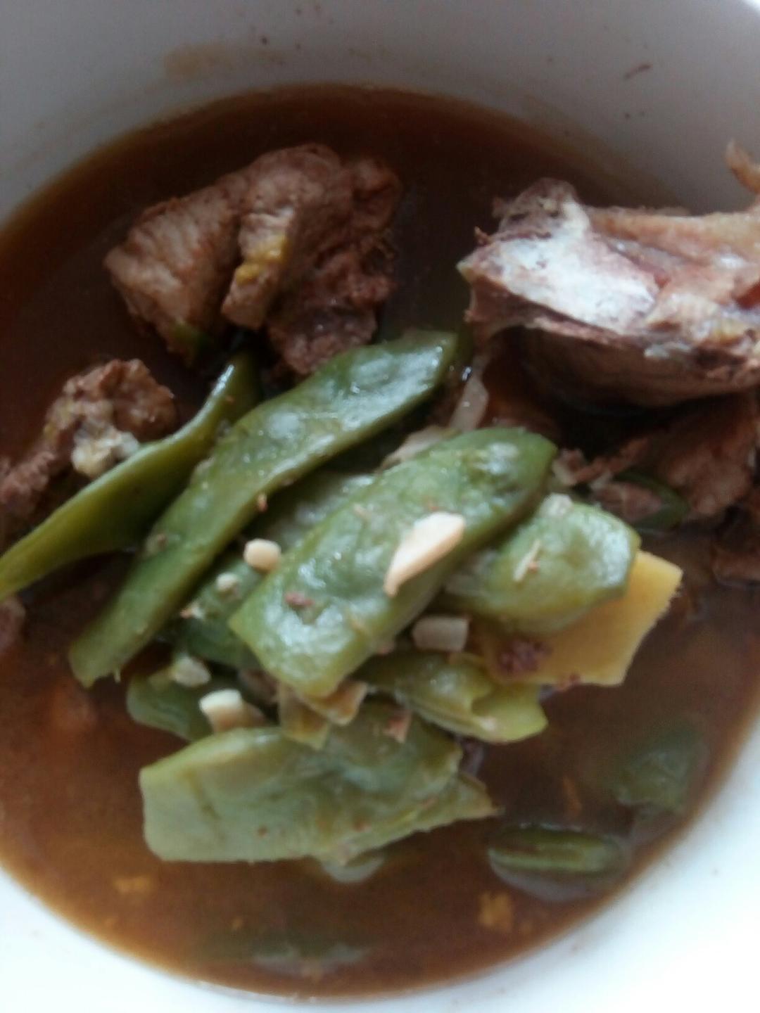 排骨炖豆角