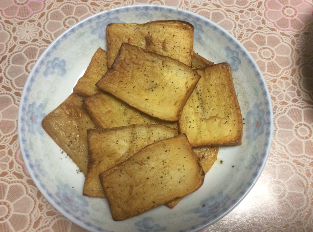 干煎杏鲍菇