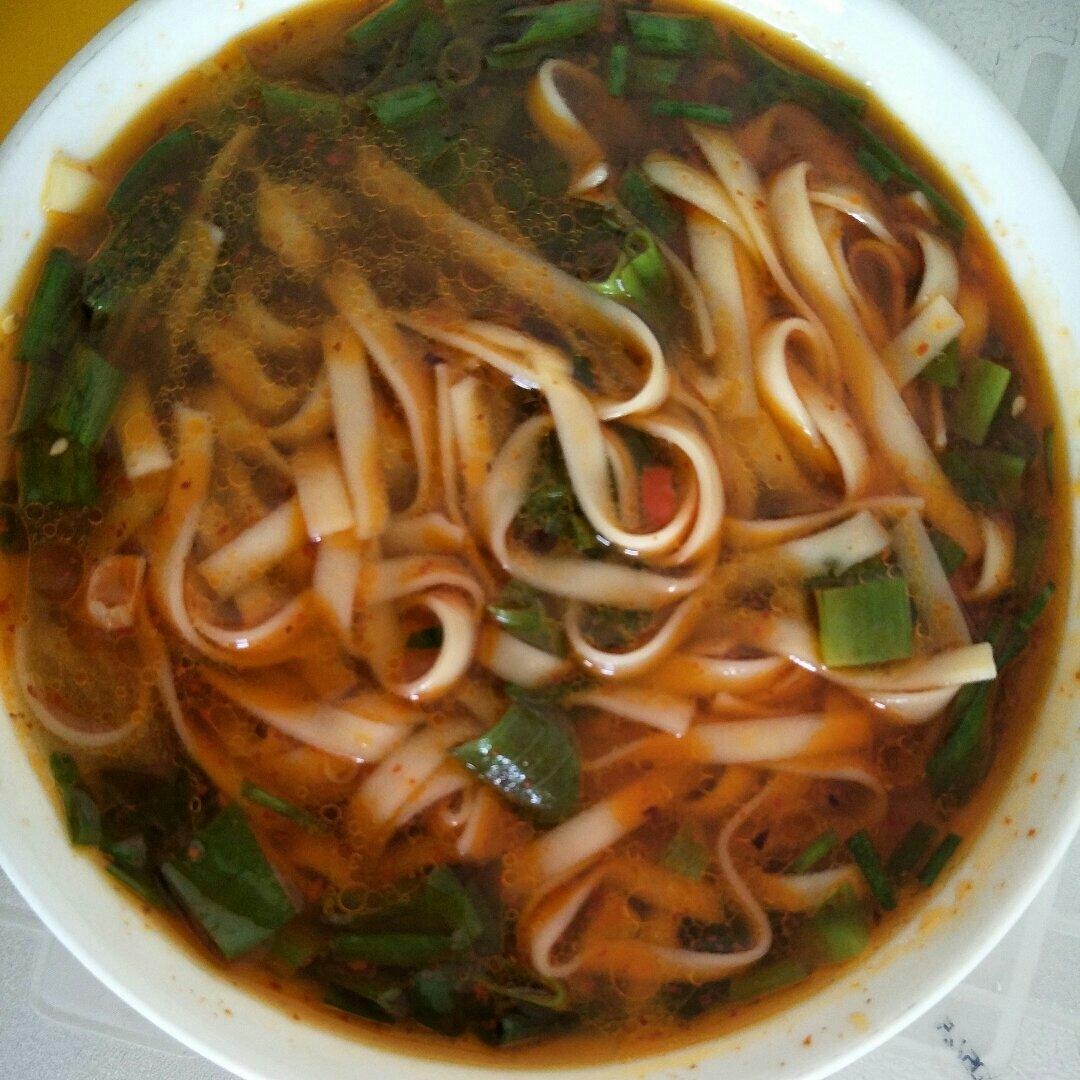 一碗热汤面