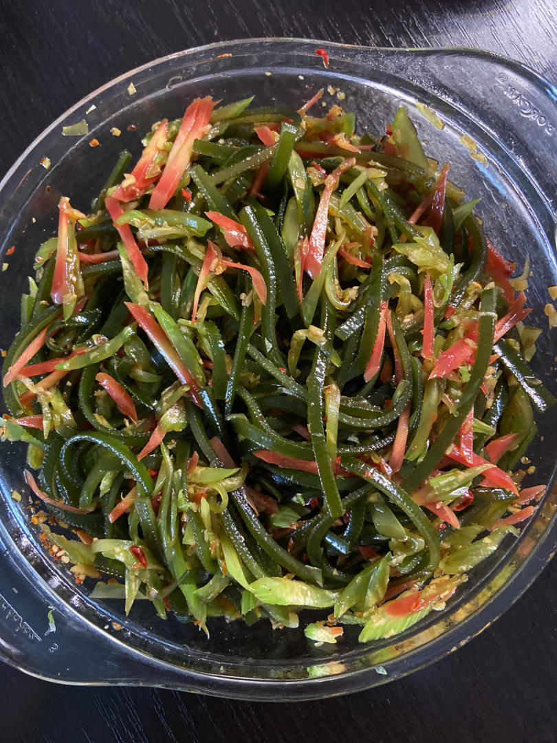 凉拌酸辣海带丝