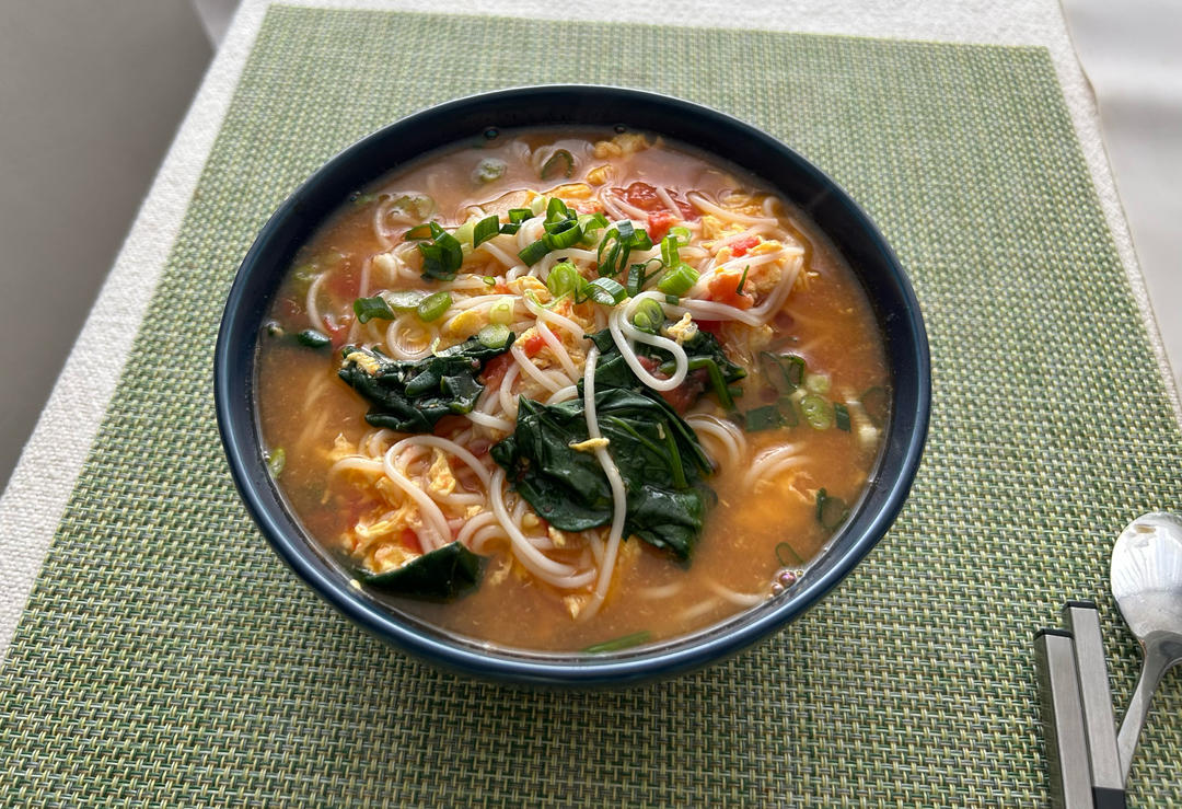 西红柿鸡蛋炝锅面