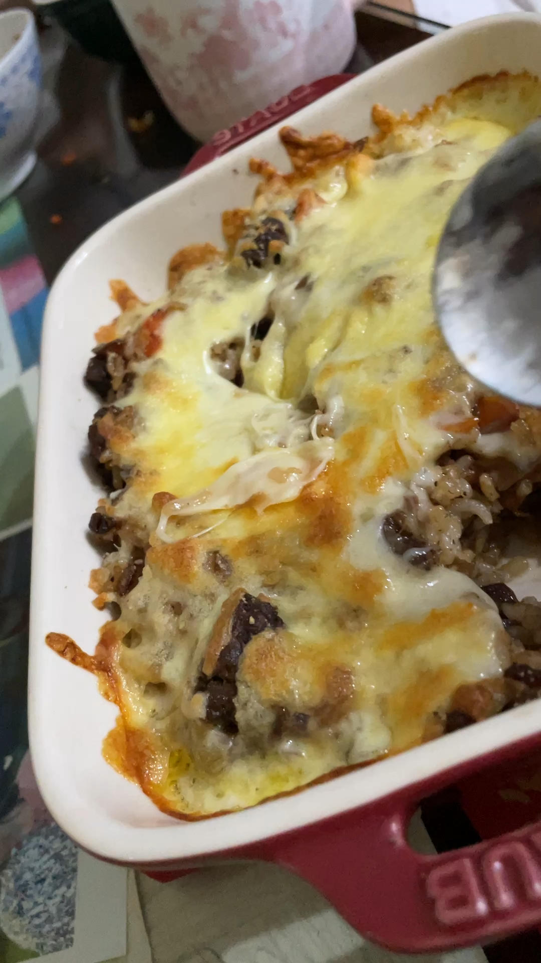 黑胡椒牛肉芝士焗饭～～营养健康，超级简单