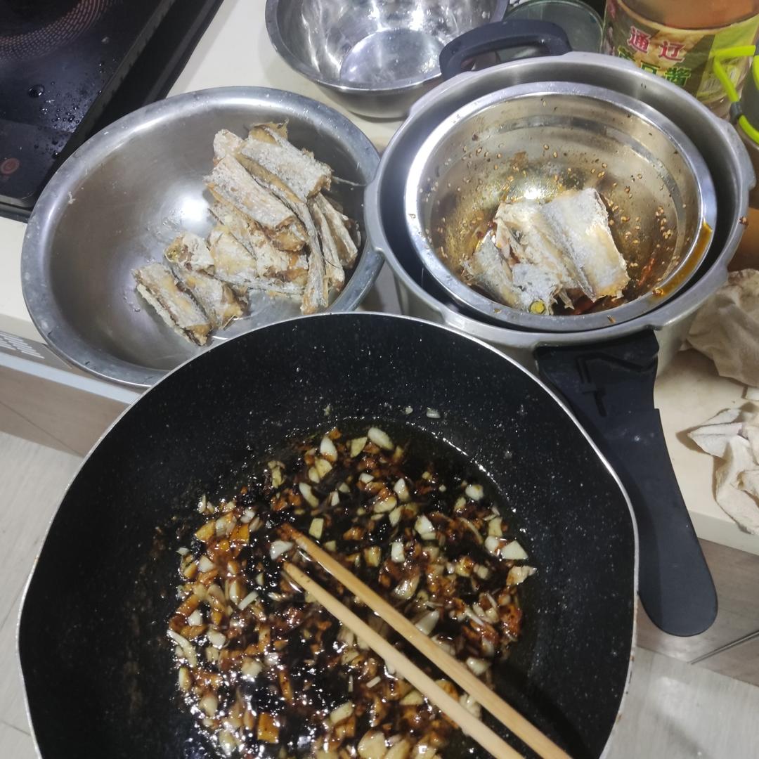 渣渣都要被吃干净的豆豉带鱼
