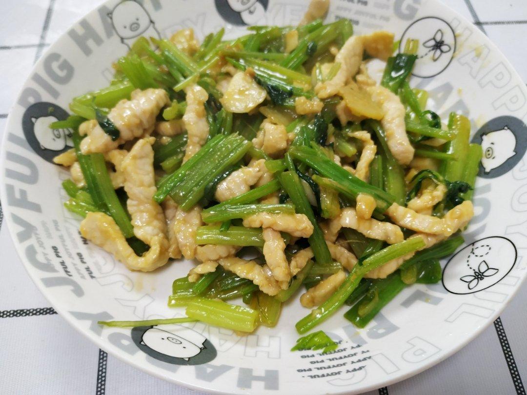 芹菜炒肉