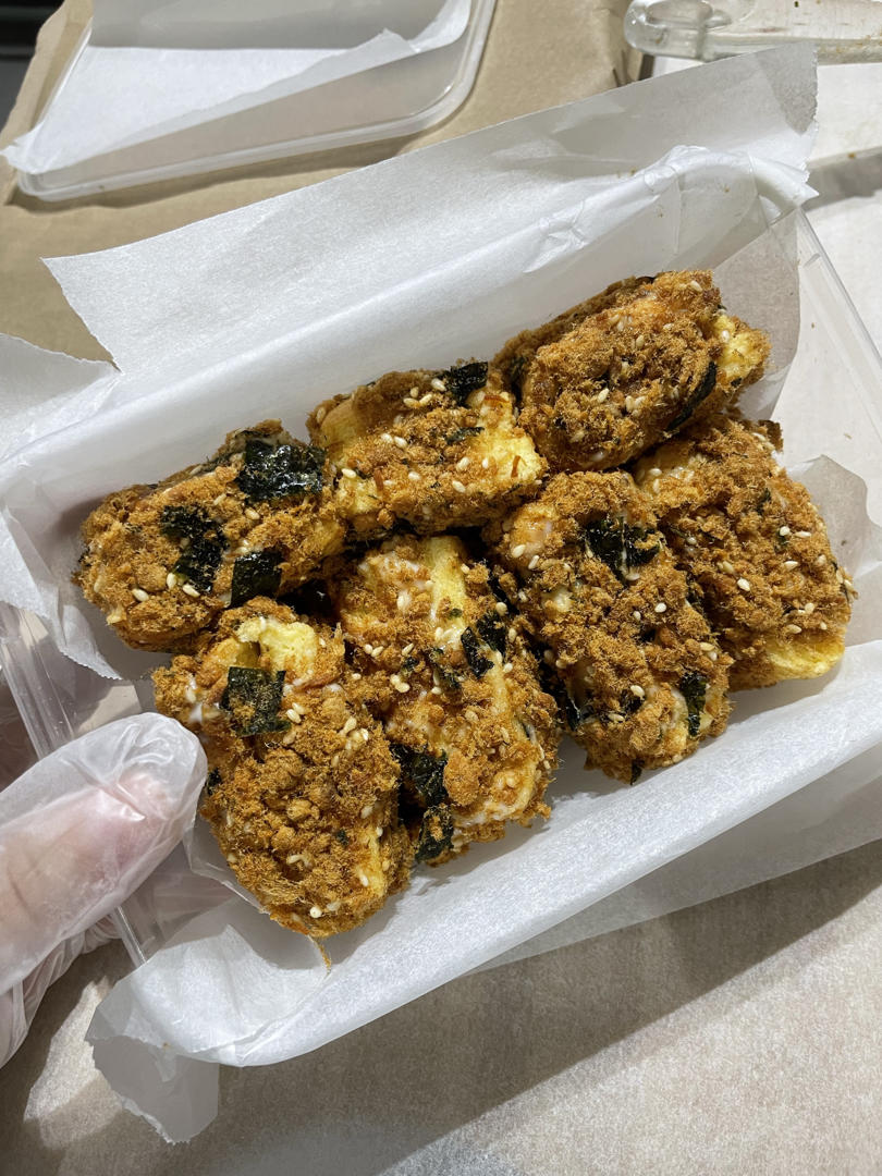朋友都说比鲍师傅好吃的海苔肉松小贝