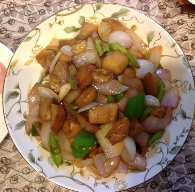 三杯杏鲍菇