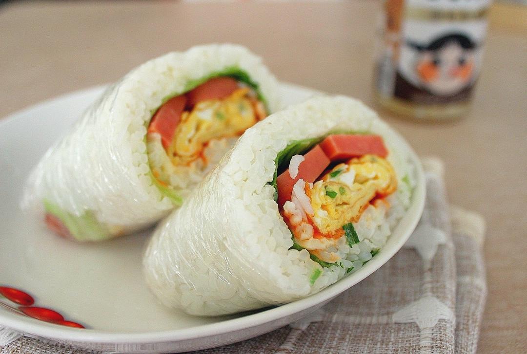 低脂藜麦虾仁饭团