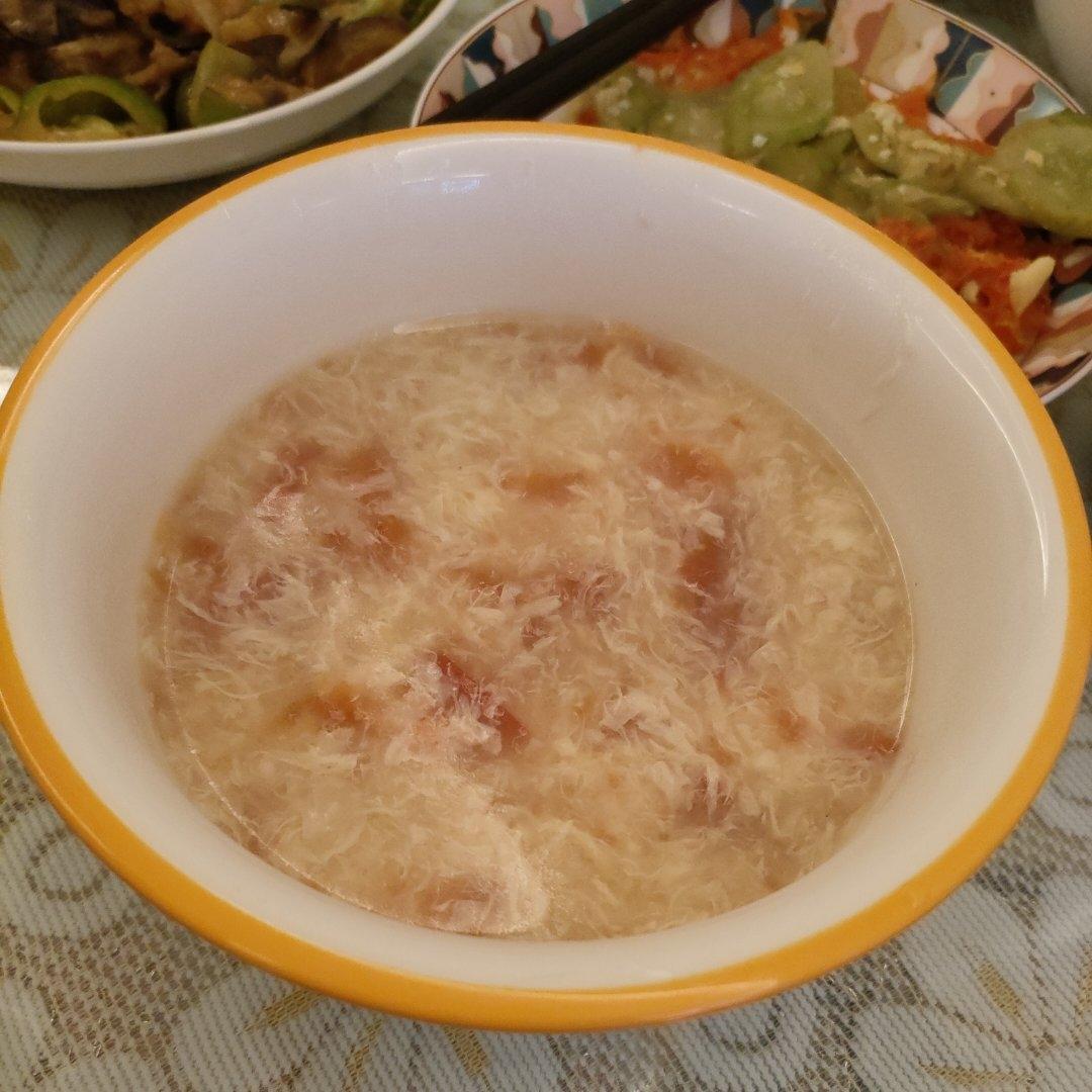西红柿蛋花汤