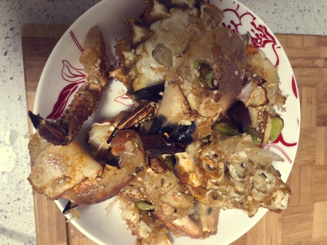 椒盐爱尔兰黄金蟹