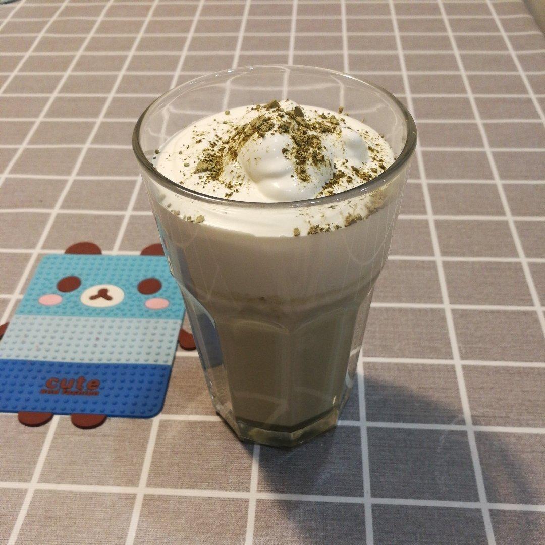 咸奶盖冰抹茶拿铁