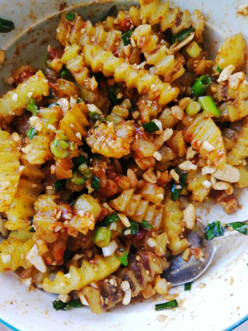 狼牙土豆快手烤箱少油版的做法