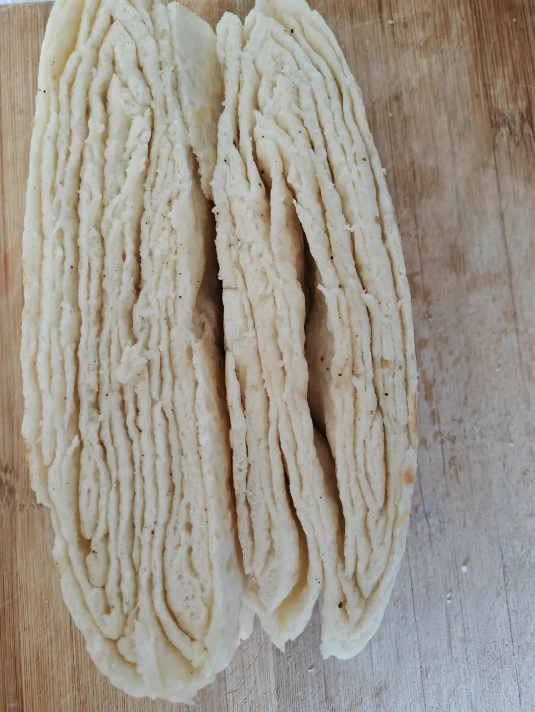 比蛋糕还好吃的发面千层饼，做法简单