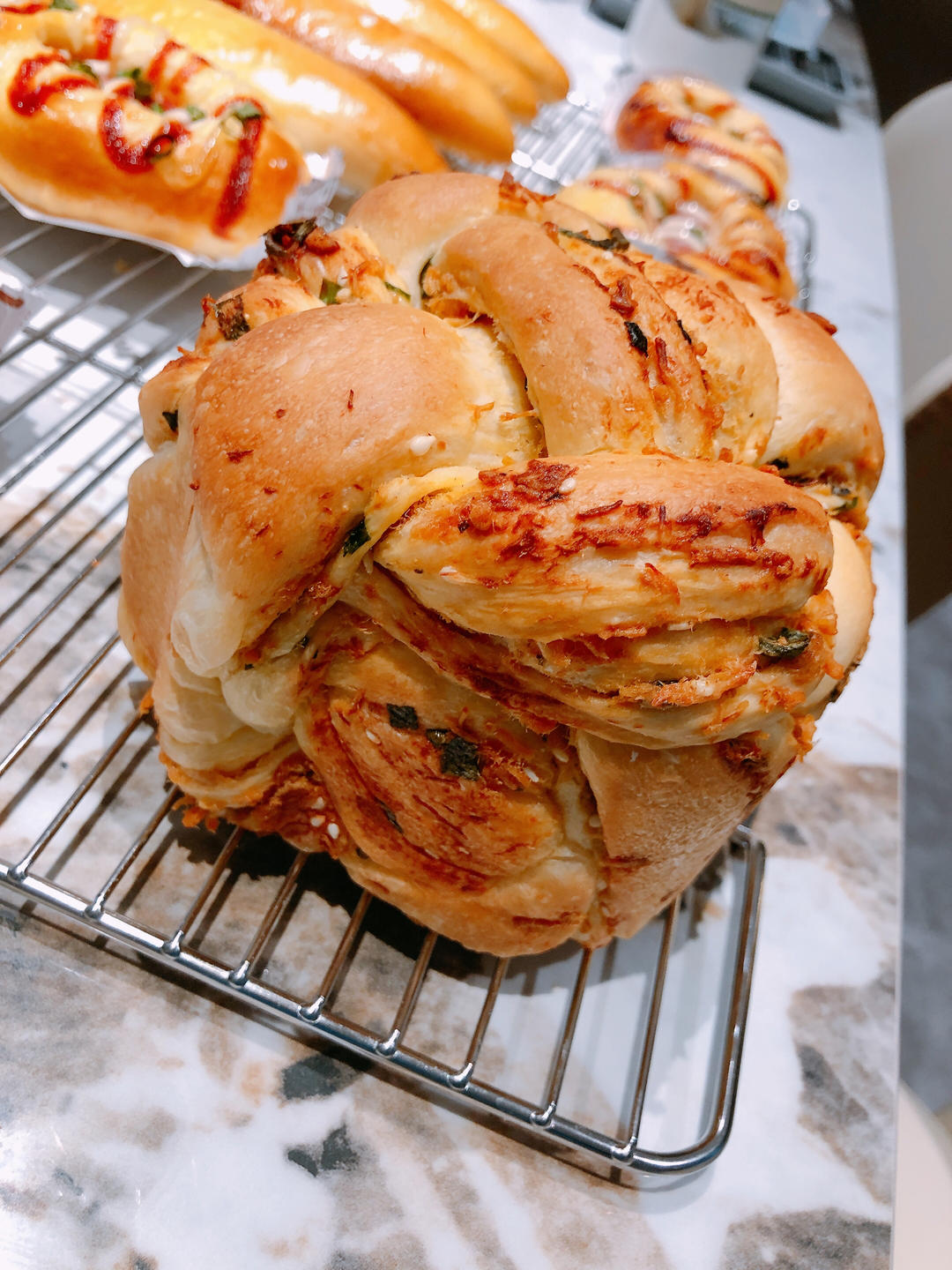 香葱肉松吐司/250克水立方