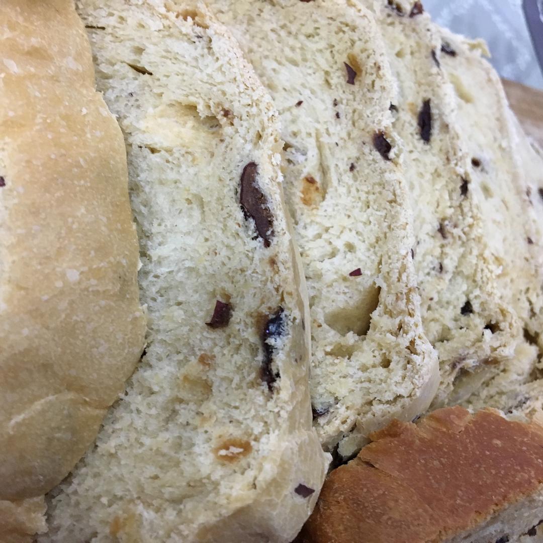 超级好吃的原味面包（面包机版）