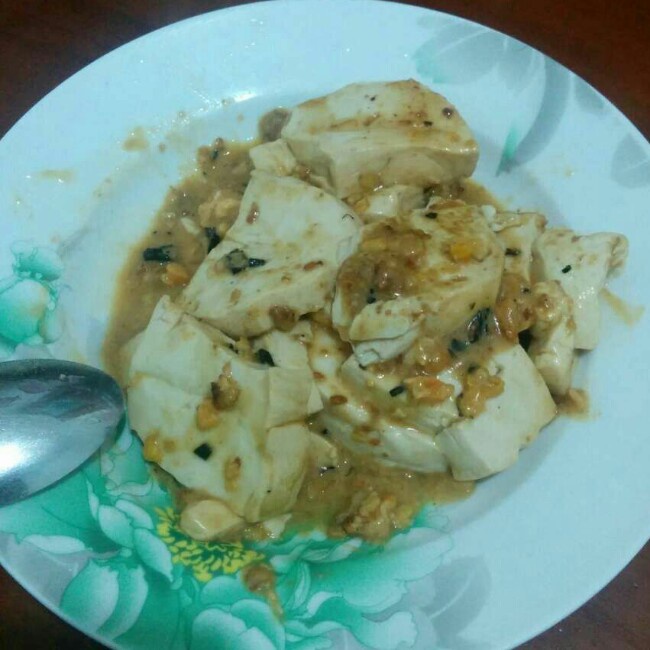 蟹黄豆腐（咸蛋黄版）