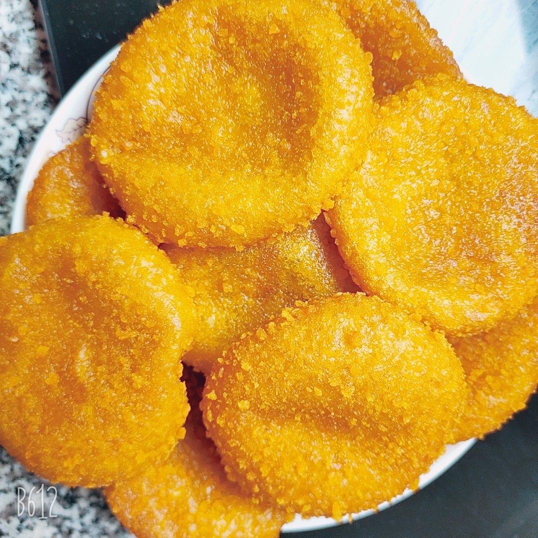 不会变形的南瓜饼