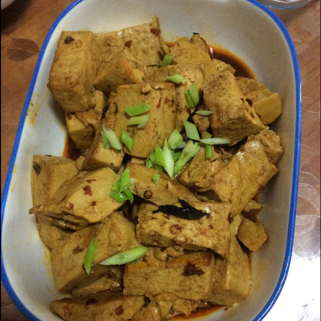 家常红烧肉末豆腐