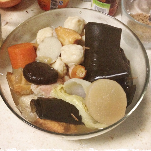 自制关东煮