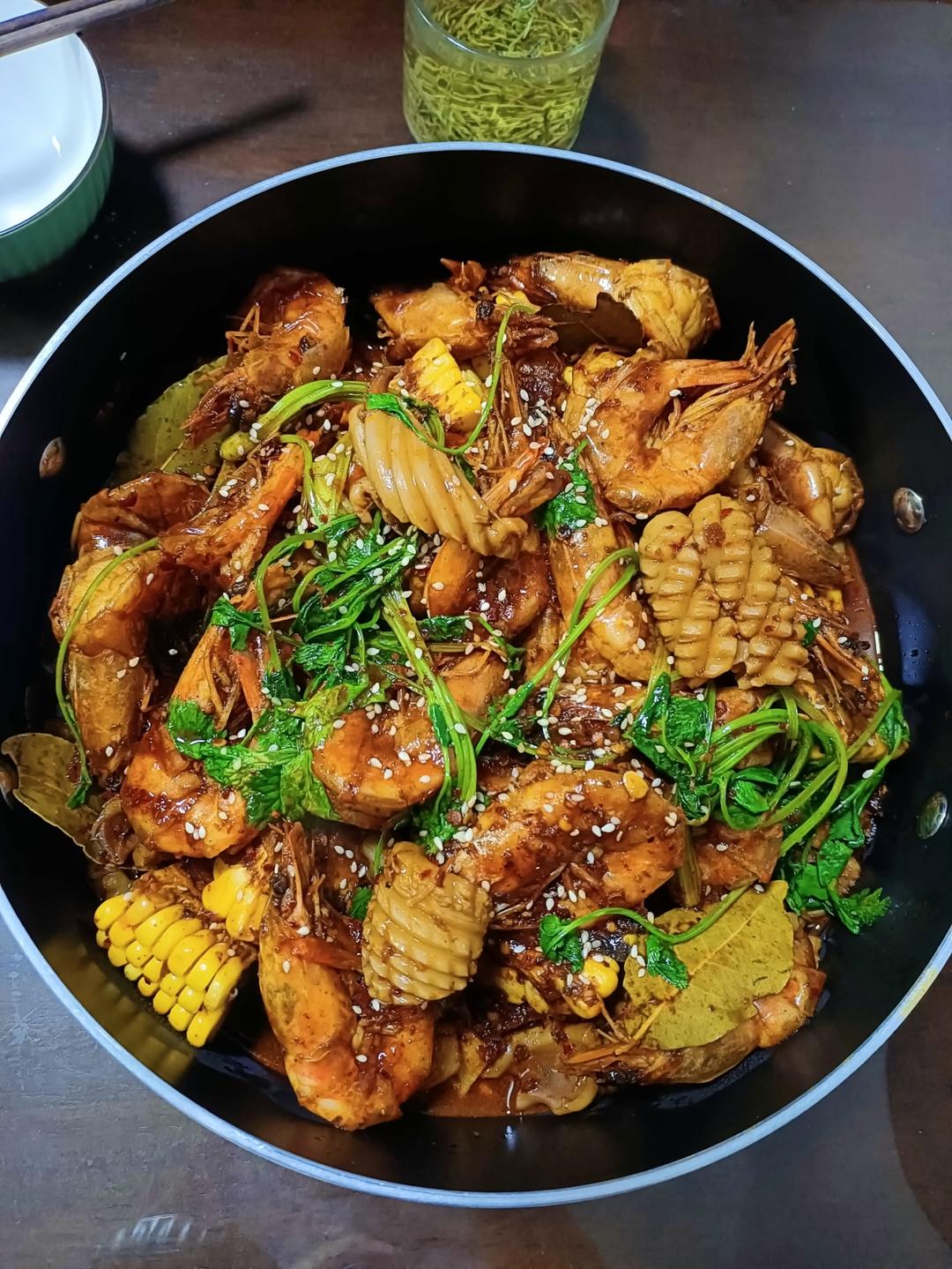 王婆大虾🦐火锅底料版