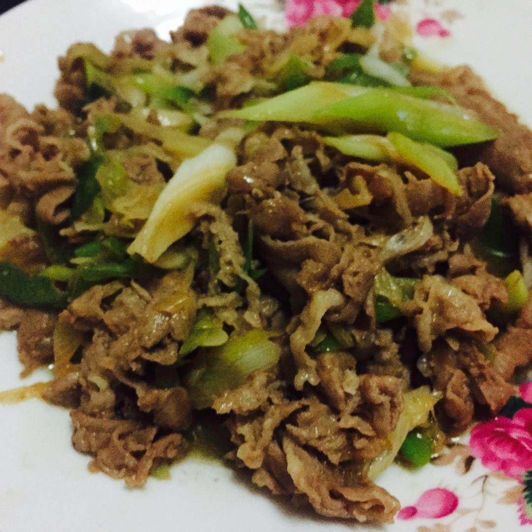 葱爆羊肉