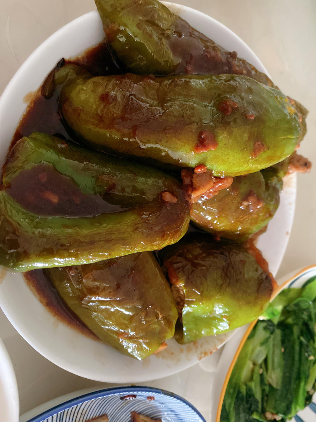 销魂青椒酿肉【超级下饭】