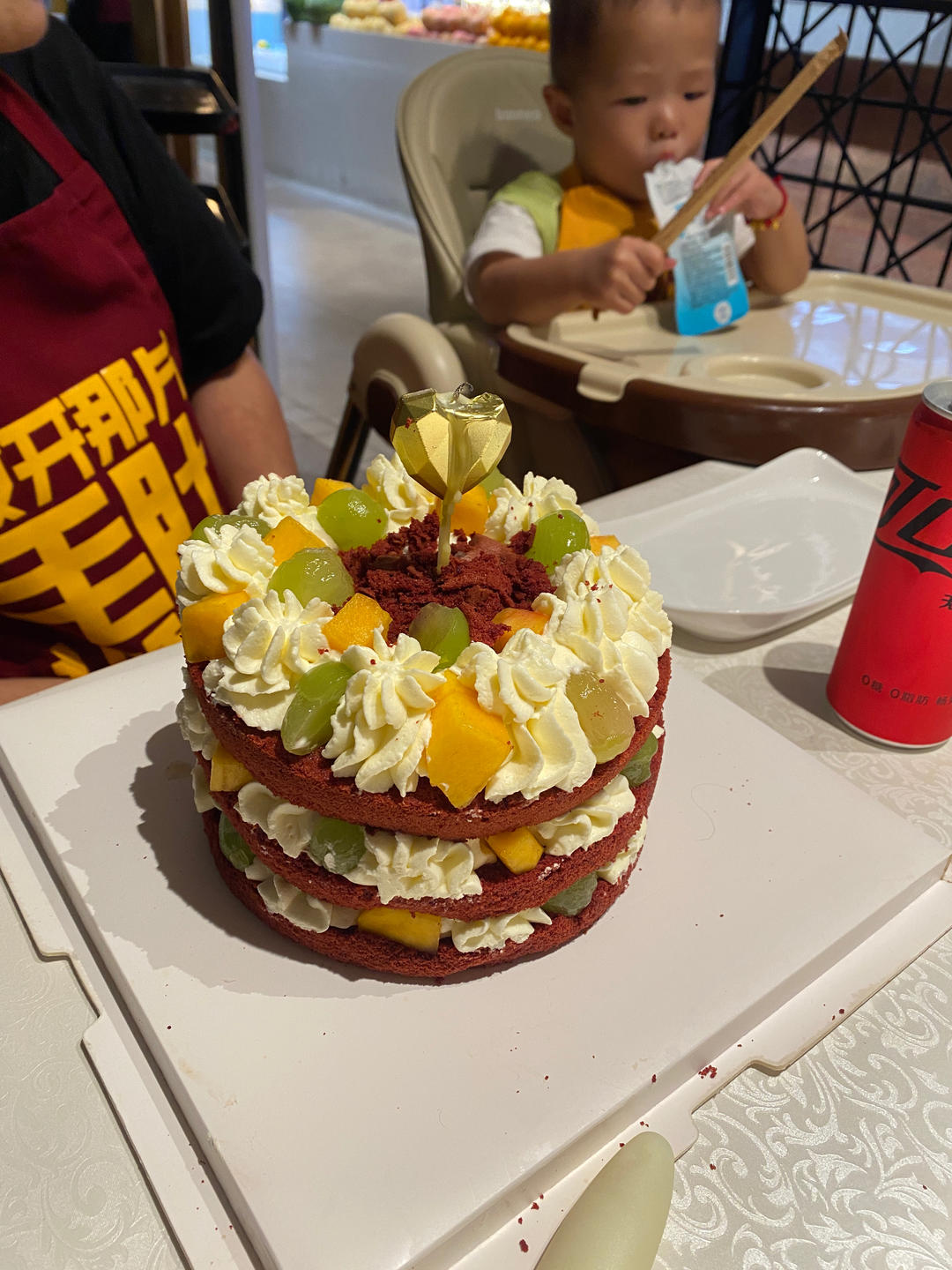 暖心红丝绒蛋糕［6寸绵软戚风版 ］