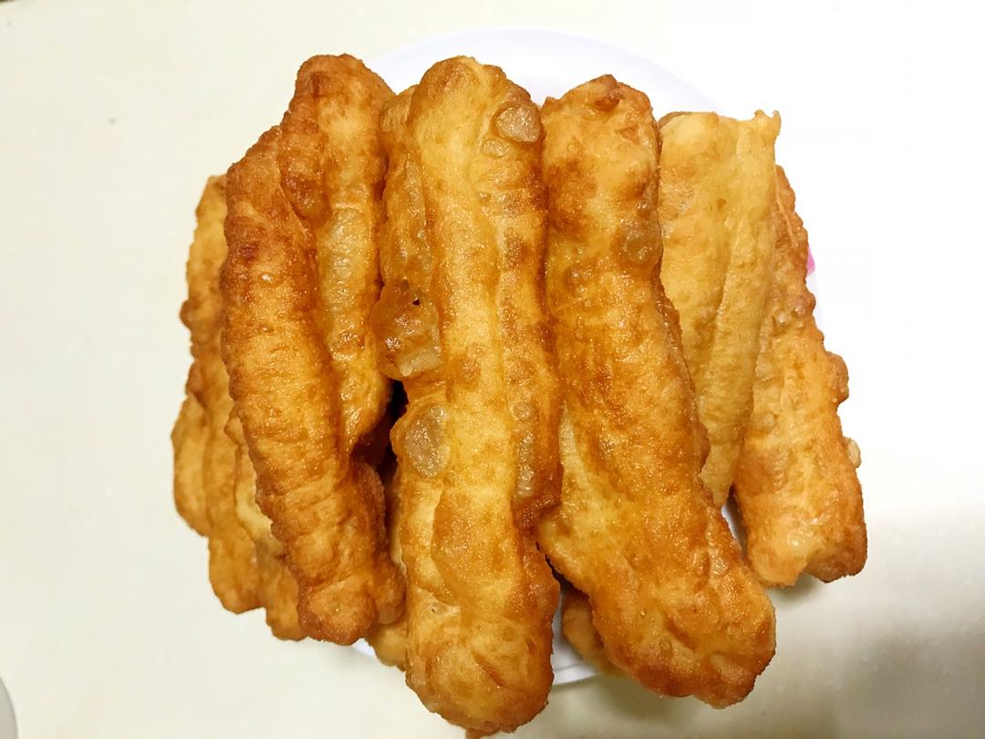 健康油条～没有一滴水，没有泡打粉没有……