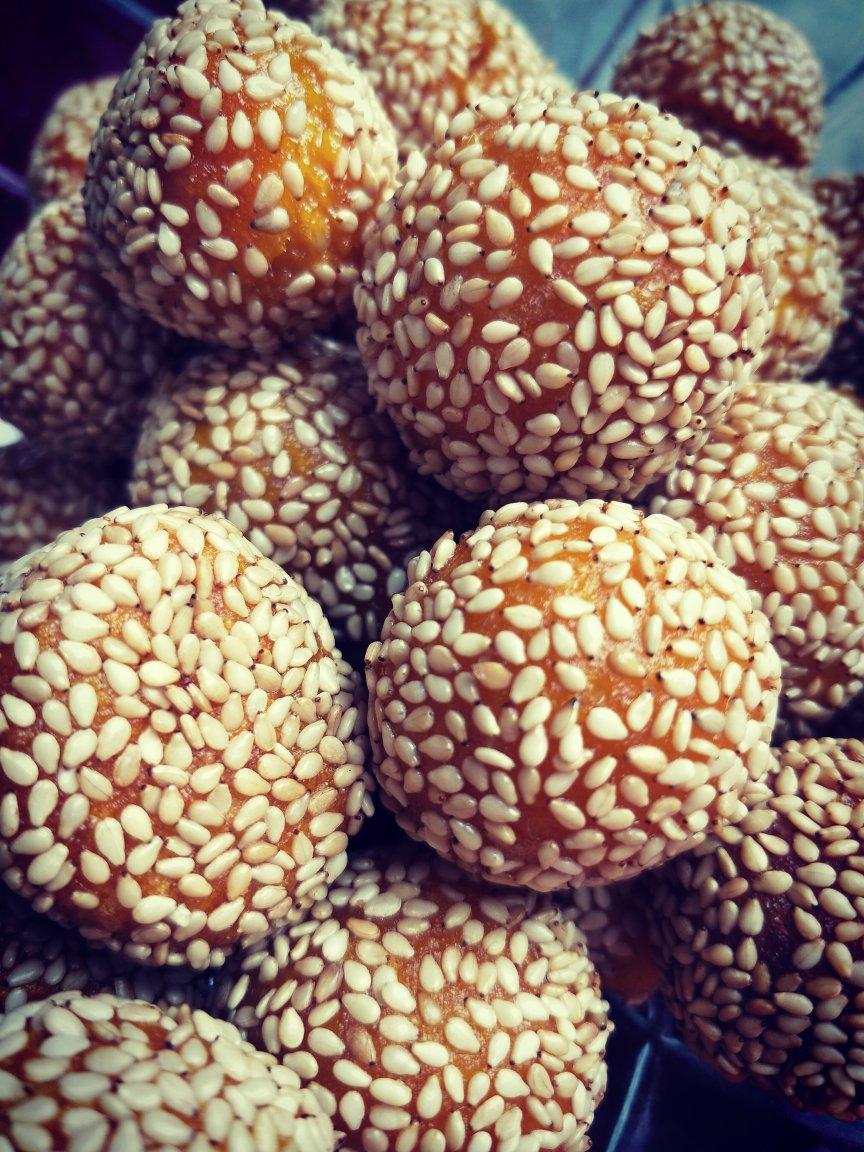 🎃南瓜芝麻球