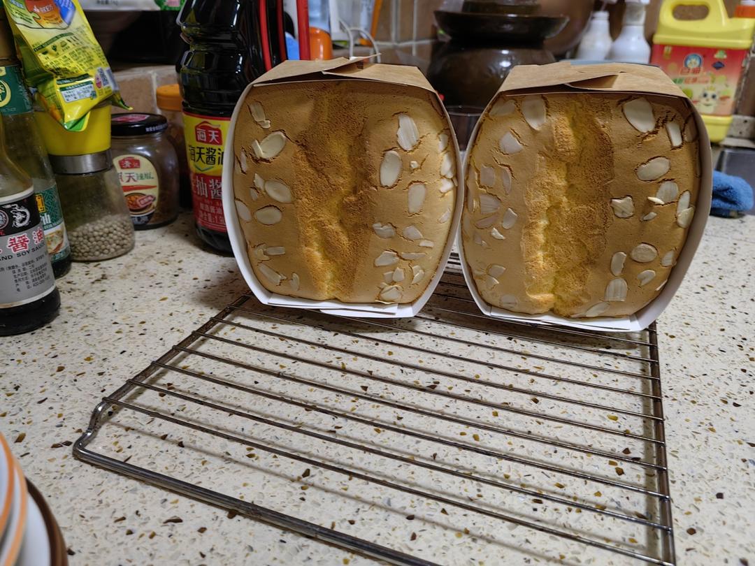 无泡打粉的金枕蛋糕—一次成功零失败