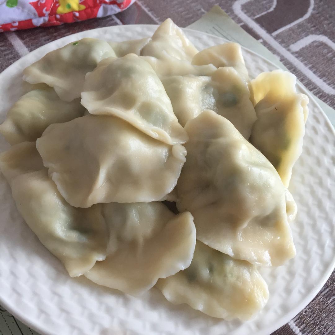 韭菜鸡蛋饺子（好做吃不够的饺子）