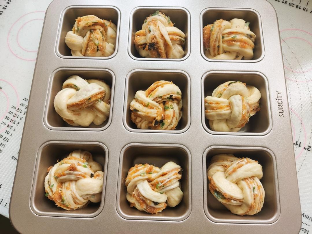 香葱肉松mini小吐司