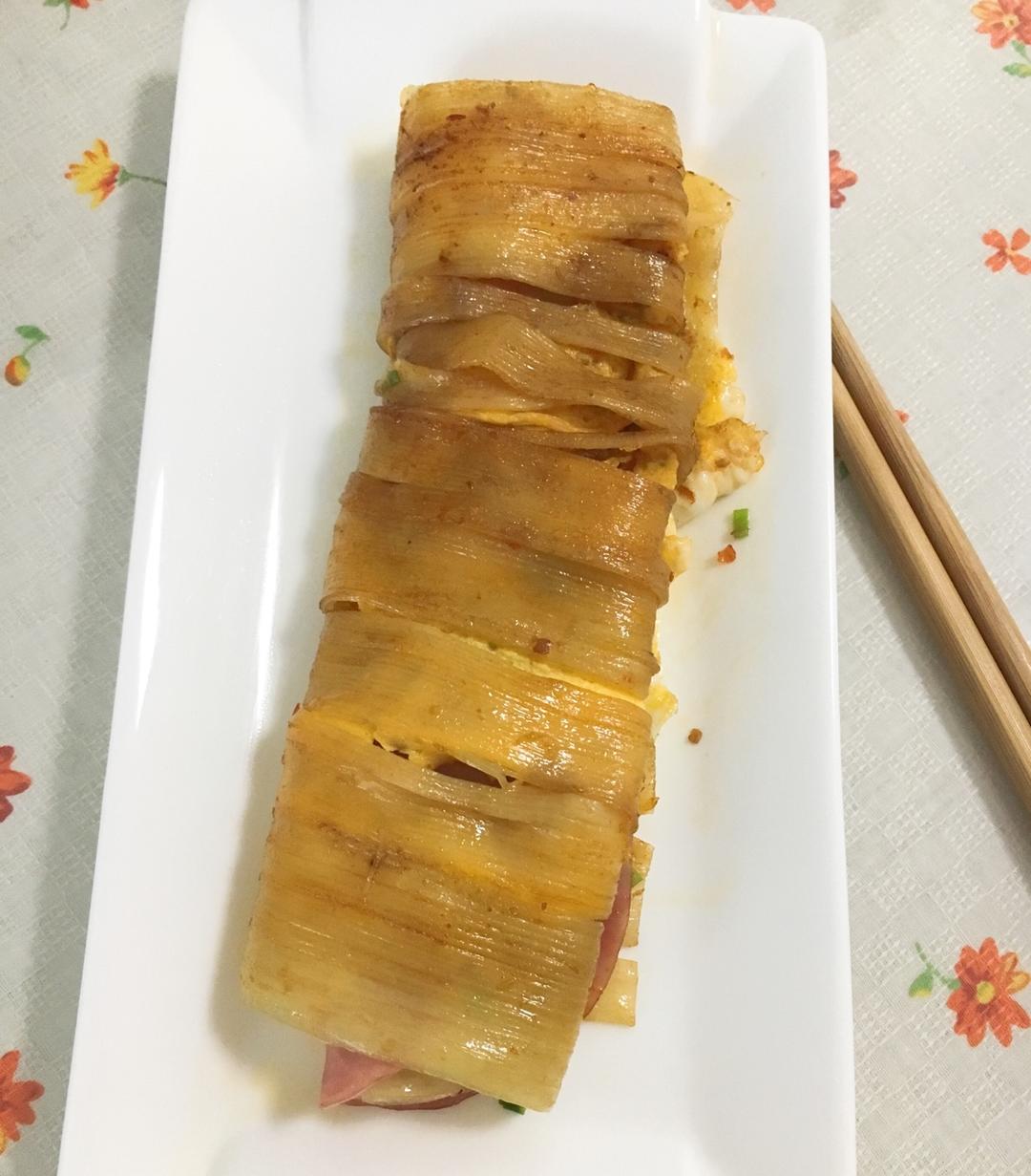 东北烤冷面