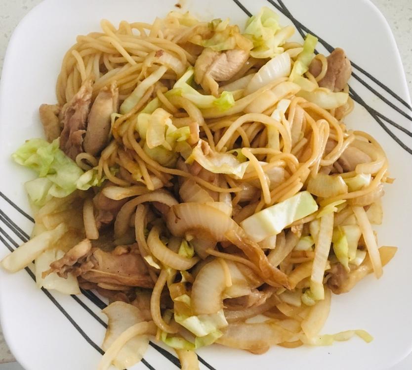 肉丝炒面