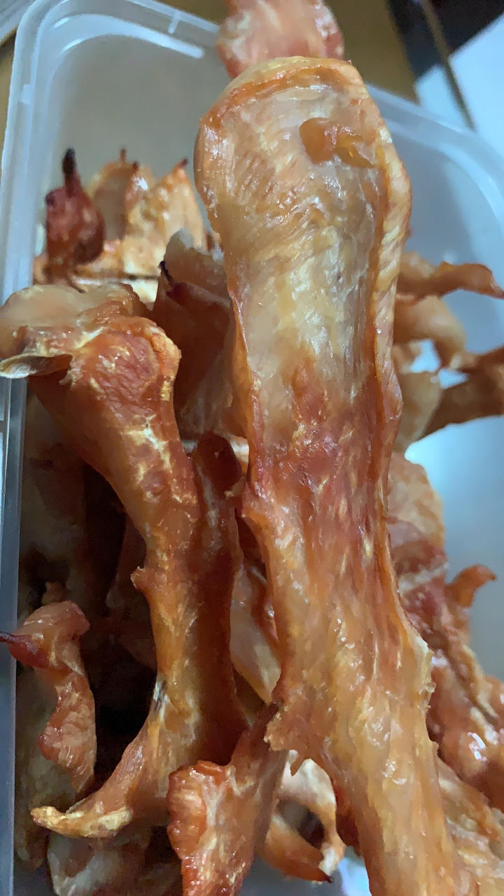 自制狗狗零食烤鸡胸肉干