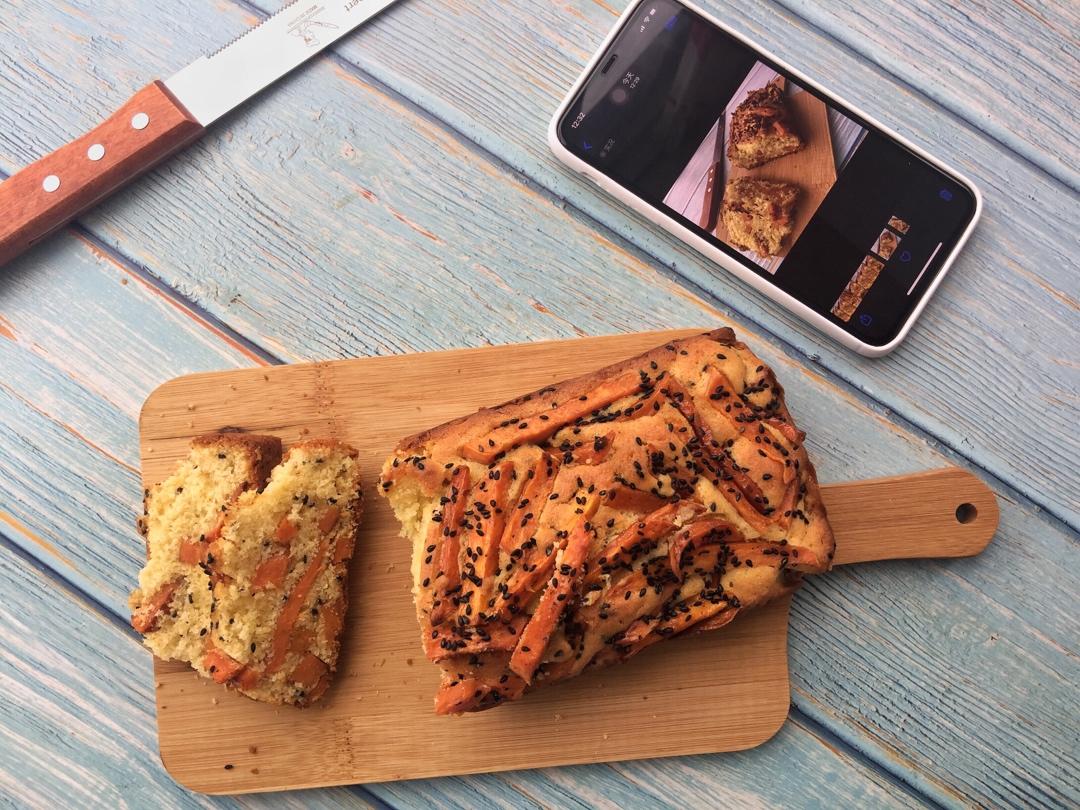 香甜的红薯条蛋糕