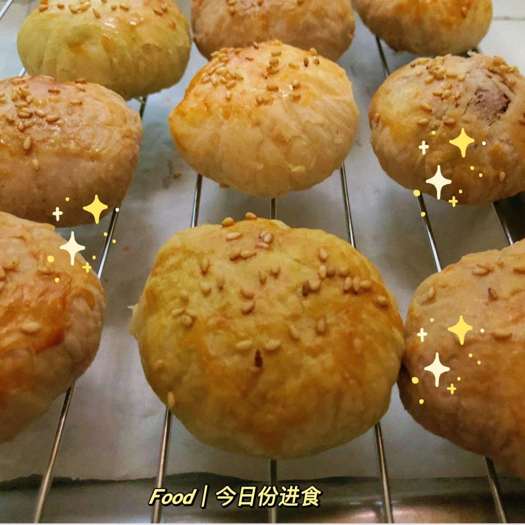 手残党版🌸桃花酥🍀四叶草酥菊花酥-不醒面 超简单