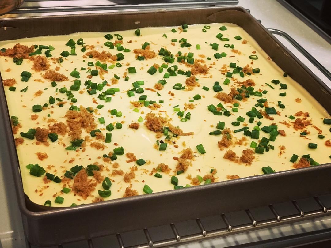 香葱肉松蛋糕卷