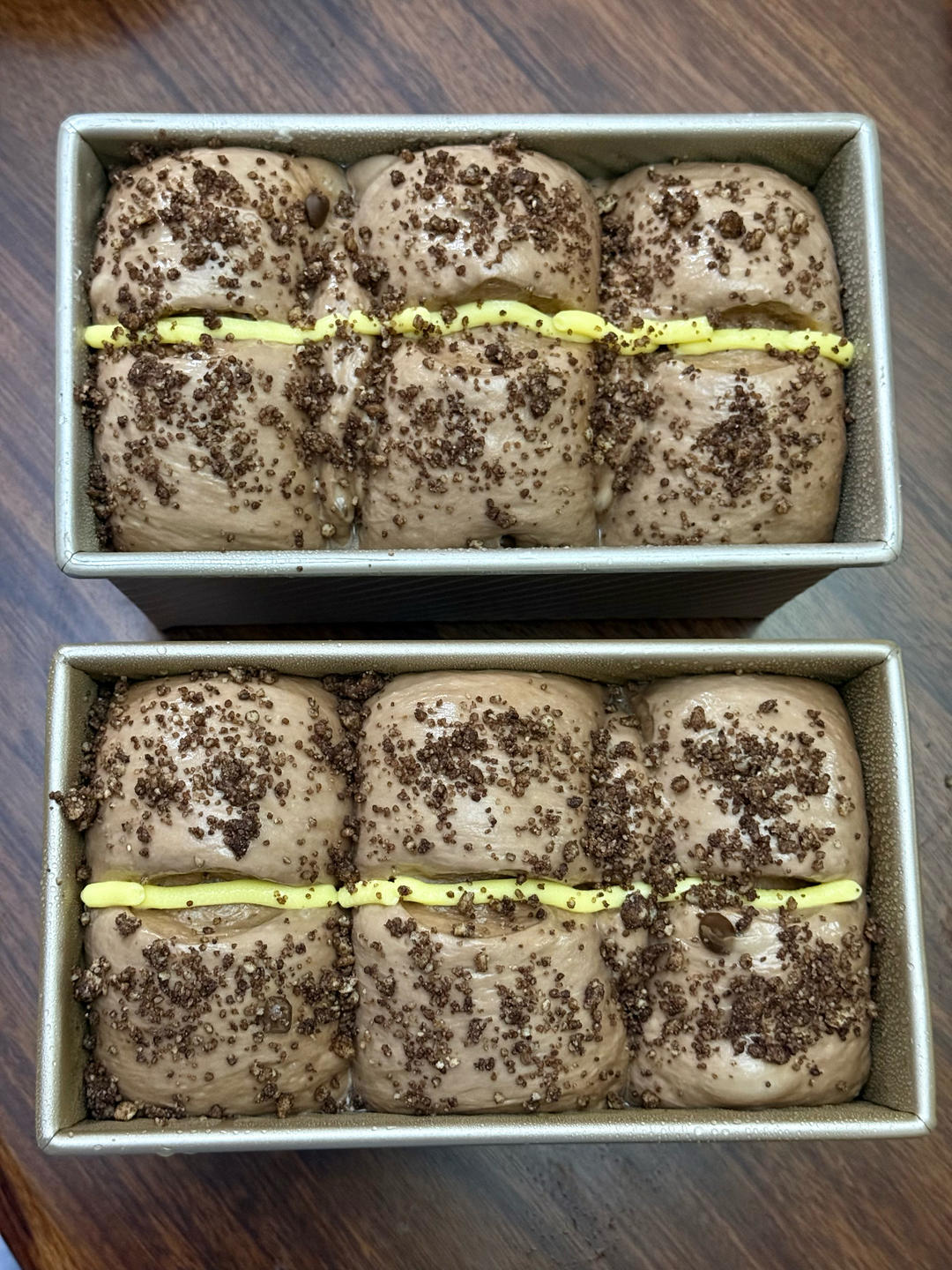 巨~巨好吃的巧克力奶油吐司