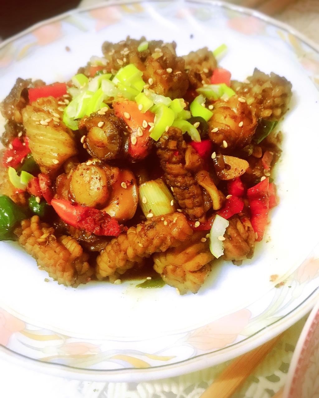 香辣鱿鱼卷