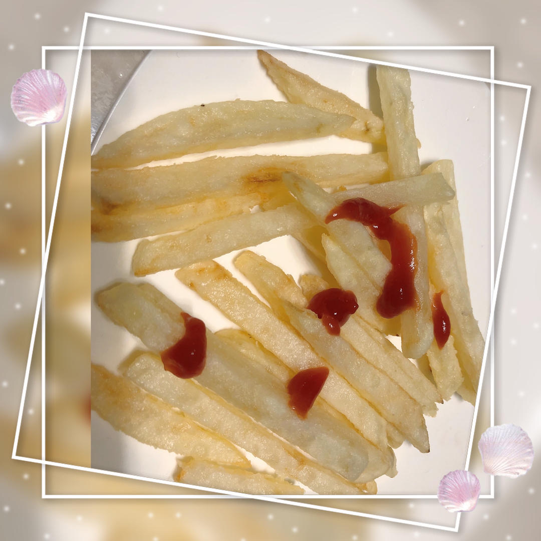 自制薯条🍟（家庭快手版，不用煮也不需要冷冻）