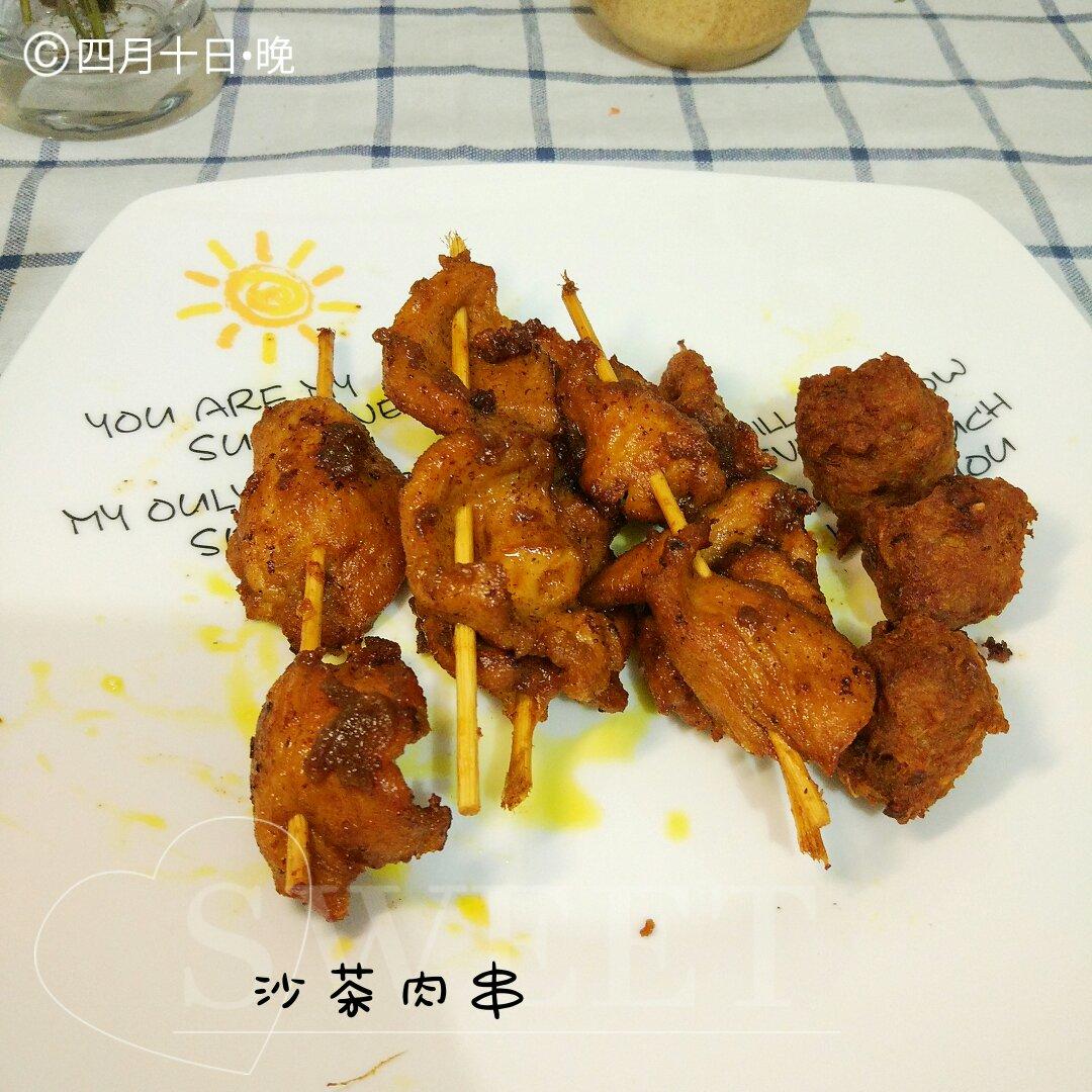 来自厦门超好吃的沙茶肉串