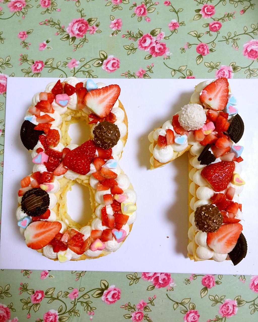 大兔子也许做的数字蛋糕(更新)