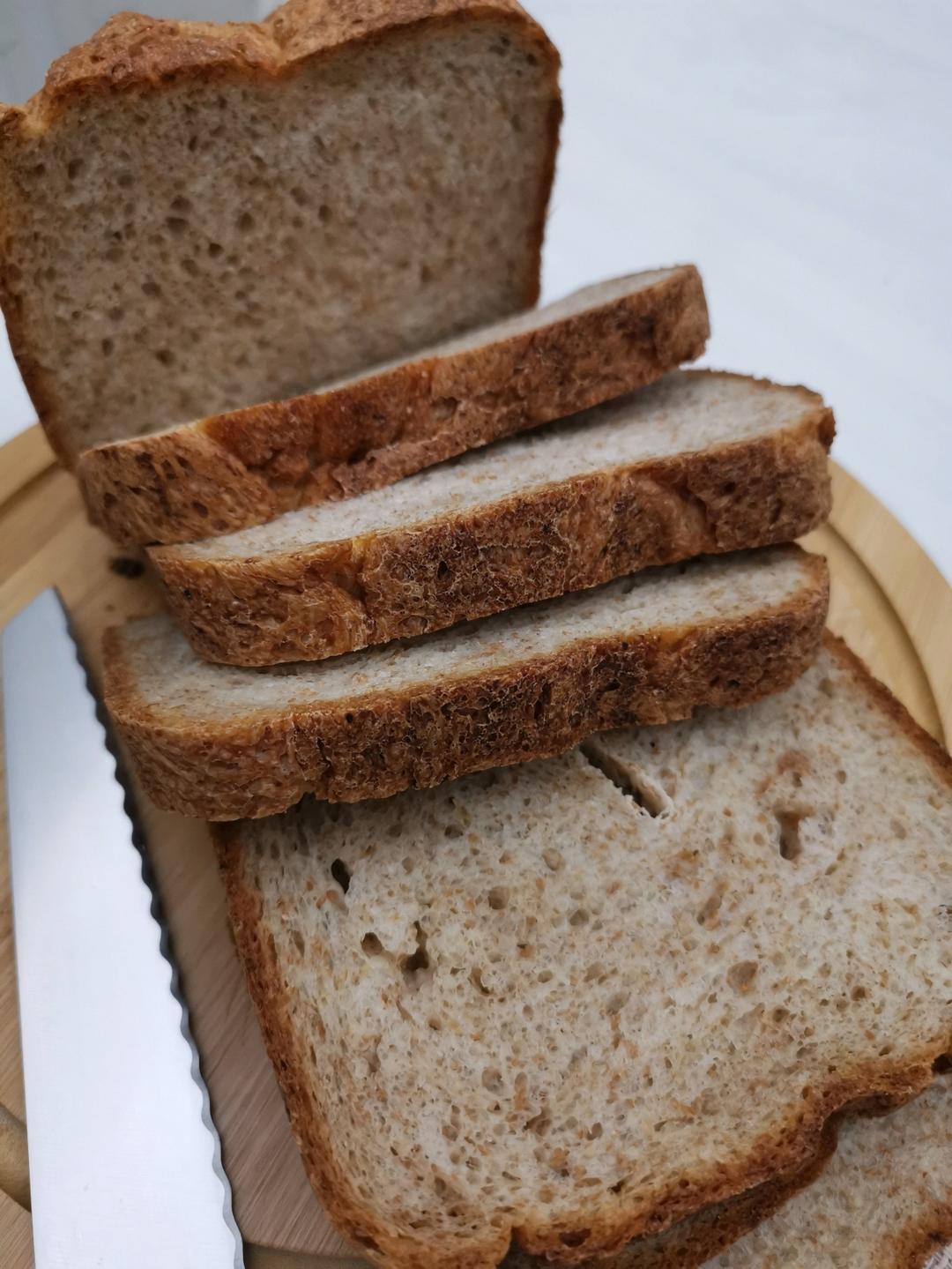 低卡黑麦全麦吐司