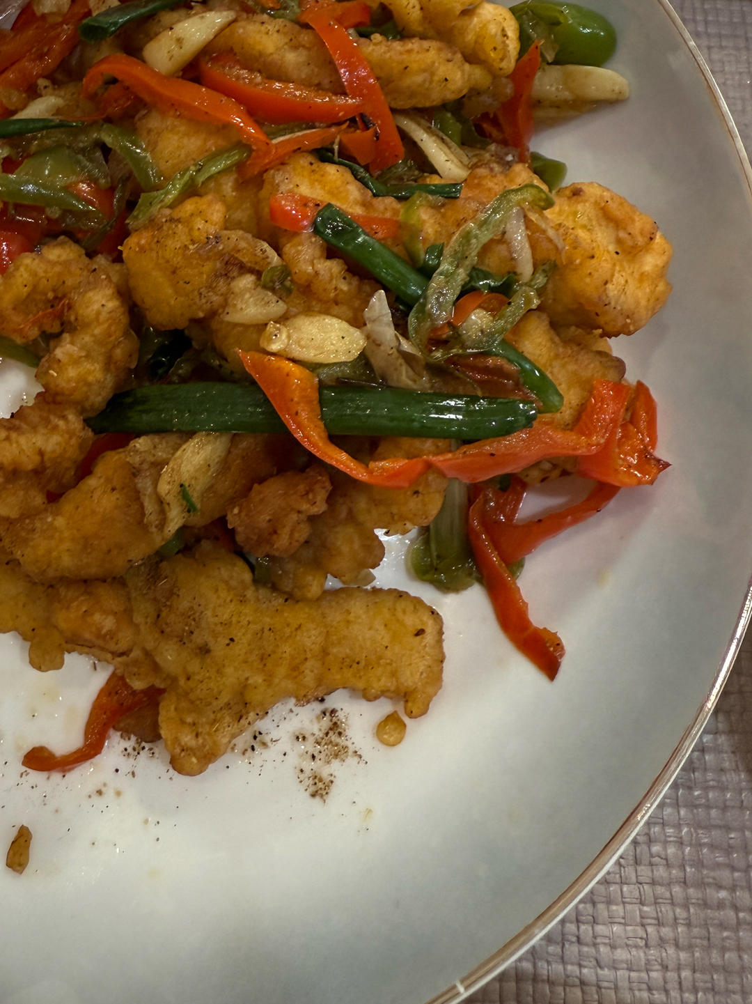 椒盐排条！这可是老上海人的最爱。