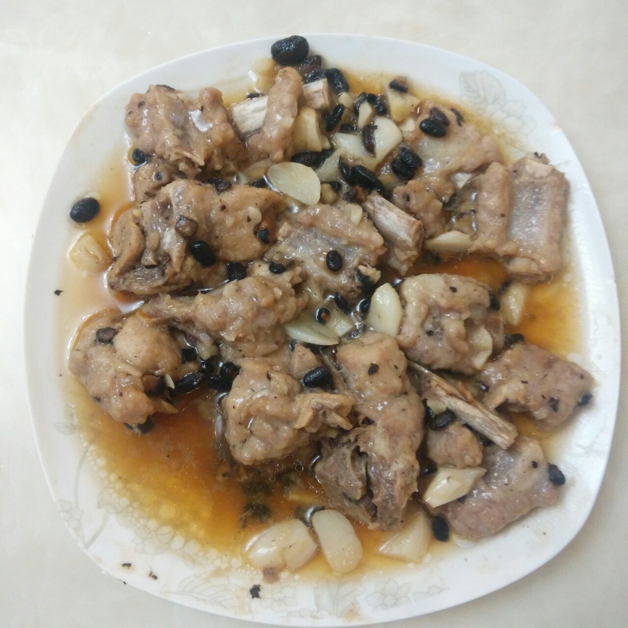 豆豉蒸排骨