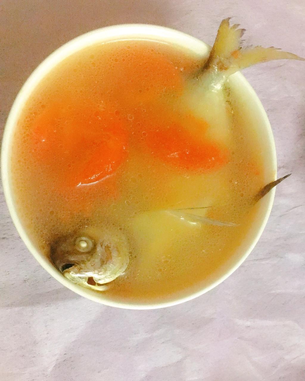 学做菜的jenny做的海鱼汤