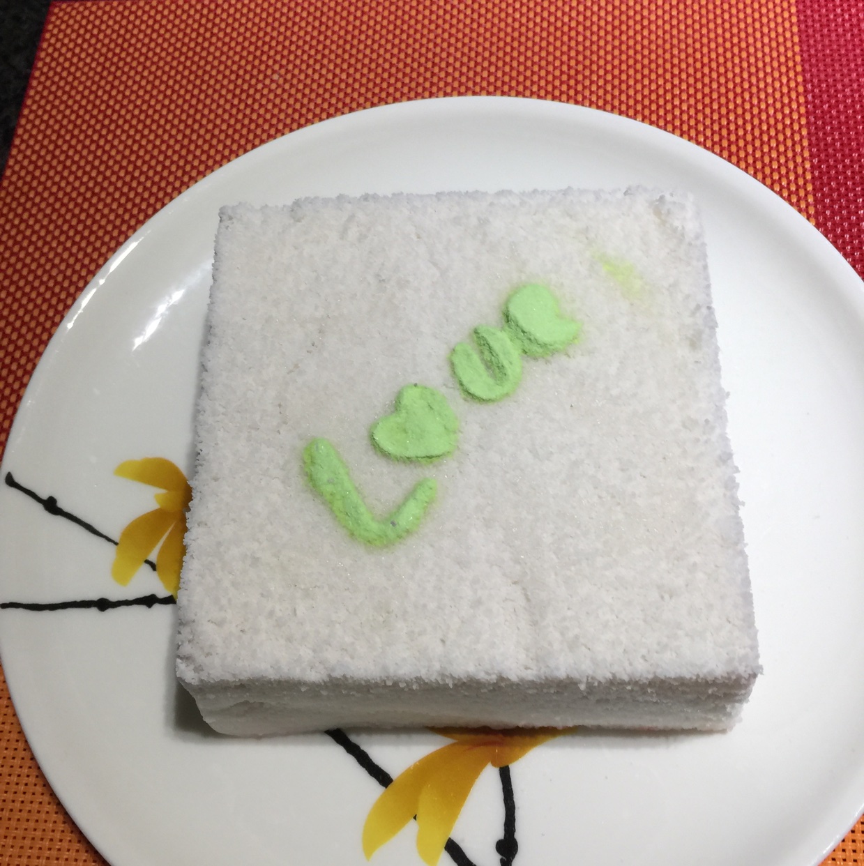 豆沙松糕