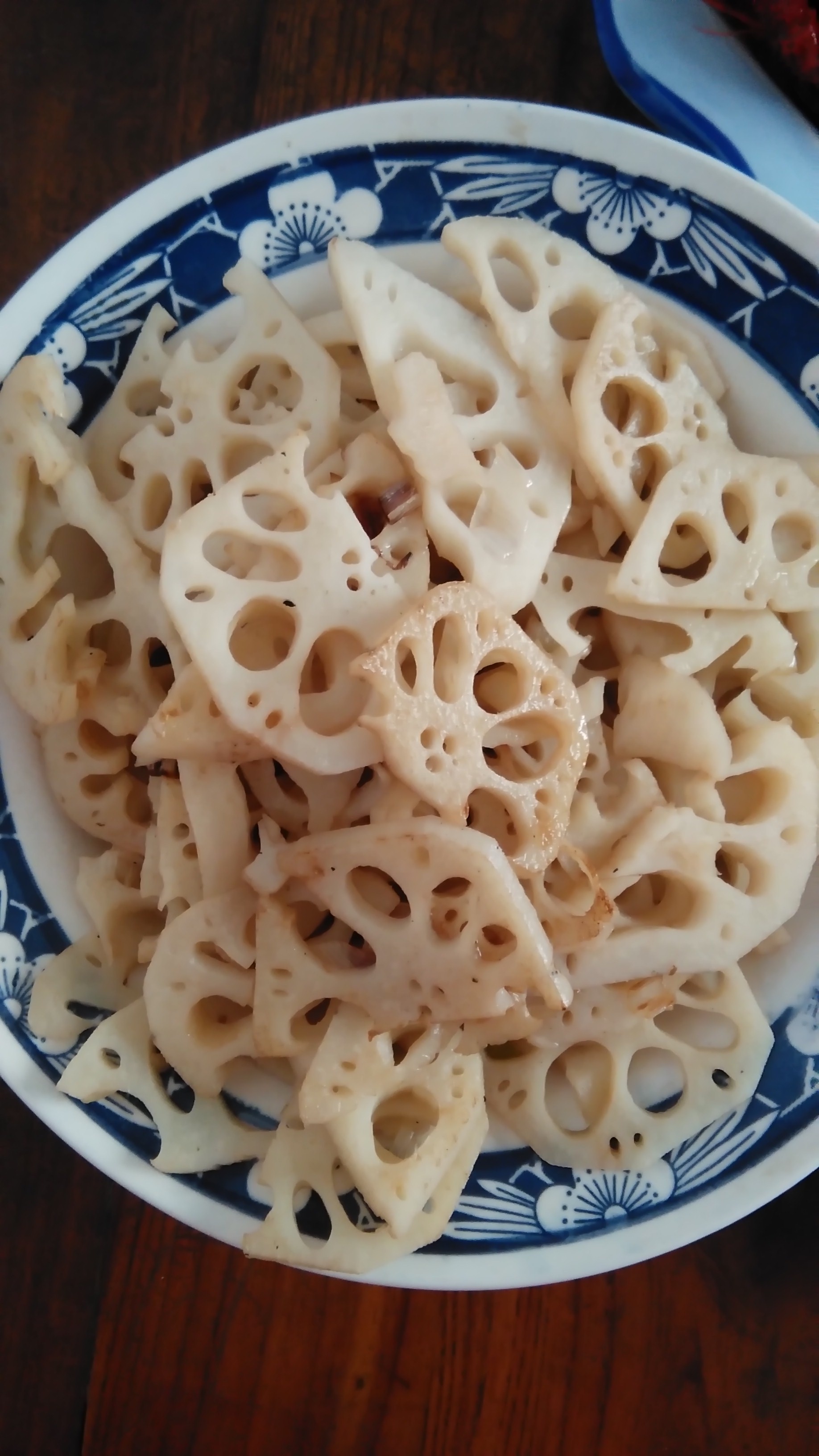 清炒藕片