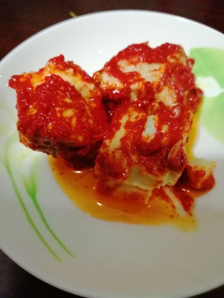 自做湖南霉豆腐