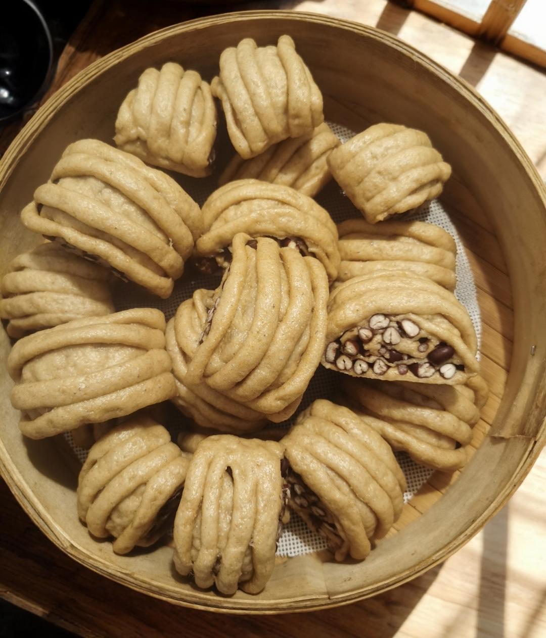 越嚼越香的全麦蜜豆卷